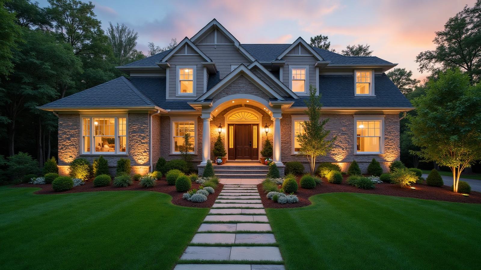 Professional landscaping services in Lathrop CA - Beautiful residential property with custom landscape design and installation